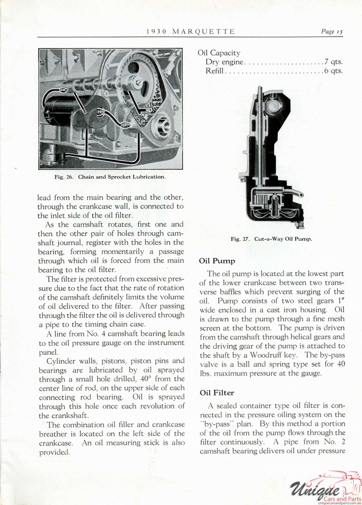 1930 Buick Marquette Specifications Booklet Page 56